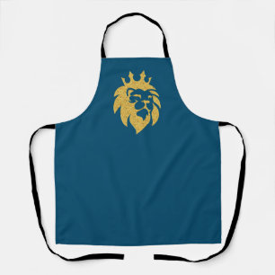 Lion With Crown - Gold Style 1 Apron
