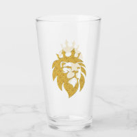Lion With Crown - Gold Style 1