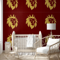 Lion With Crown - Gold Style 1