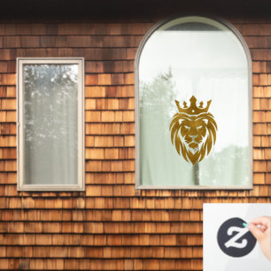 Lion With Crown - Gold Style 3