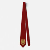 Lion With Crown - Gold Style 3