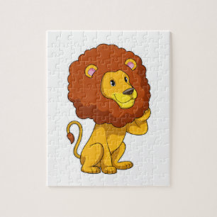 Lion with Curls Jigsaw Puzzle