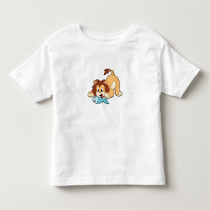 Lion with Fish Toddler T-Shirt