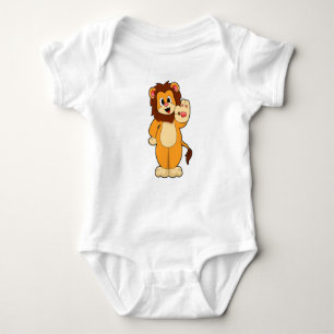 Lion with Mane Baby Bodysuit