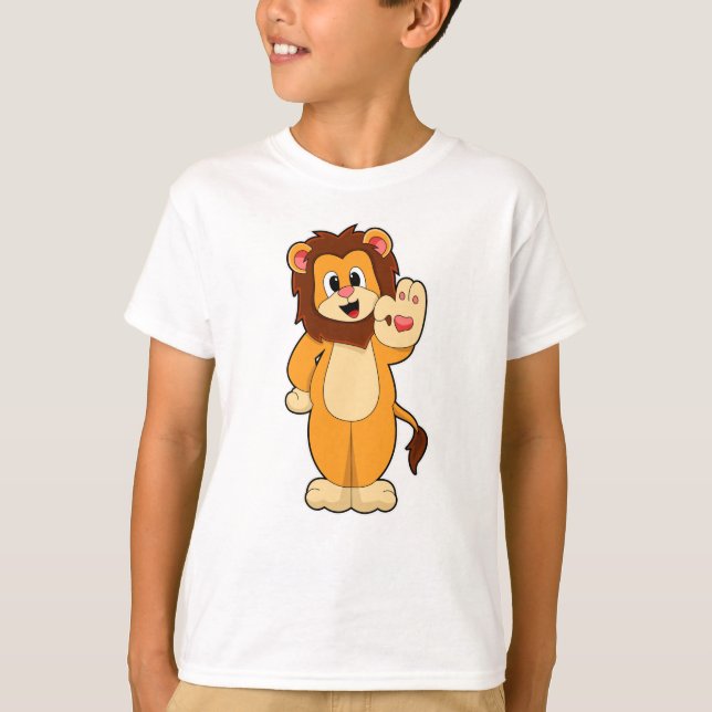 Lion with Mane T-Shirt (Front)