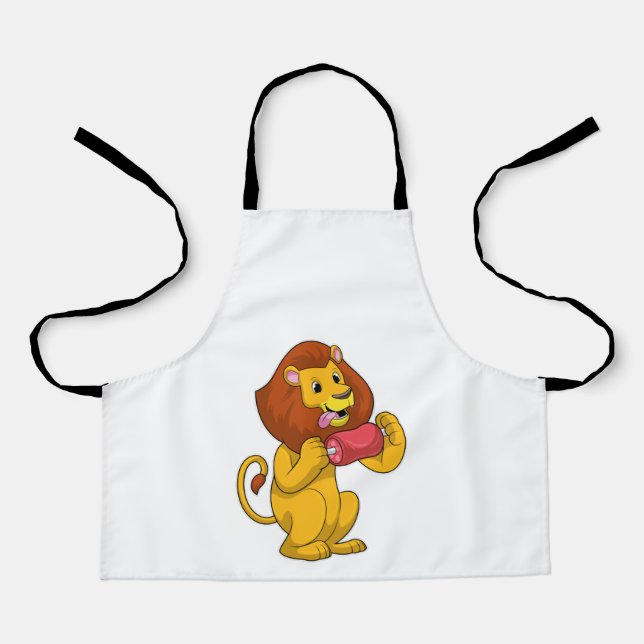 Lion with Meat Apron (Front)