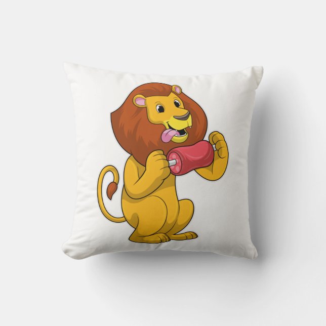 Lion with Meat Cushion (Front)