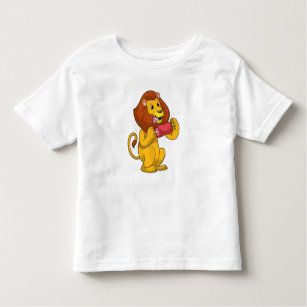 Lion with Meat Toddler T-Shirt