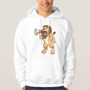 Lion with Microphone Hoodie
