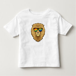 Lion with Sunglasses Toddler T-Shirt