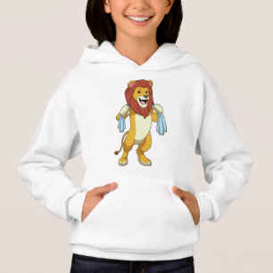 Lion with Towel for Shower