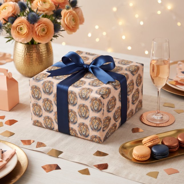 Lion Wrapping Paper (Creator Uploaded)