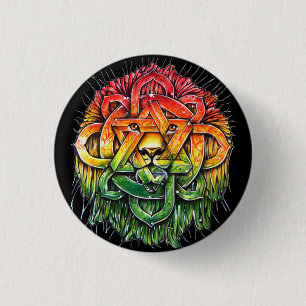 Lion Zion Button - M1