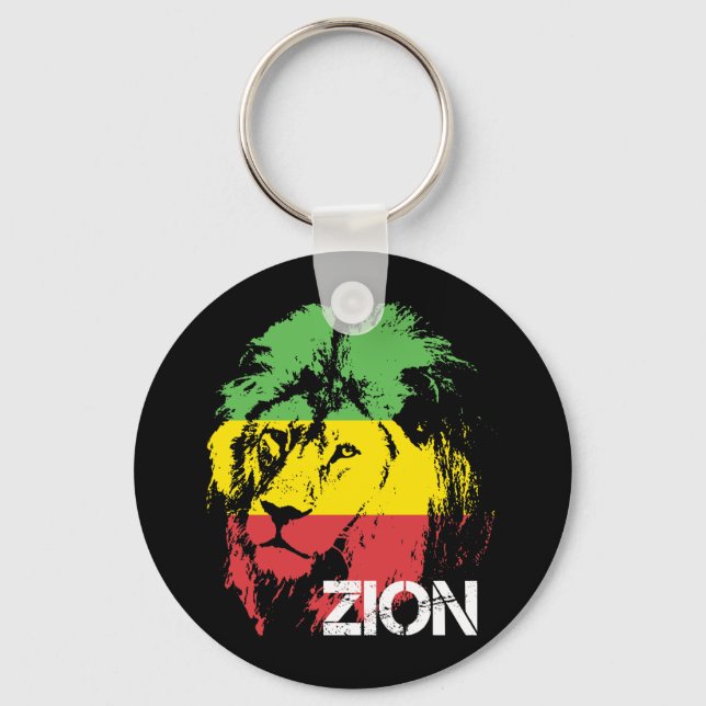 Lion Zion Key Ring (Front)