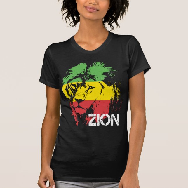 Lion Zion T-Shirt (Front)