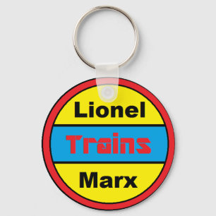 Lionel and Marx Trains Keychain