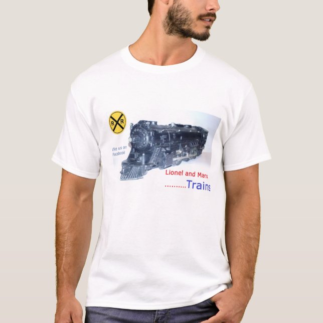 Lionel and Marx Trains T-Shirt (Front)