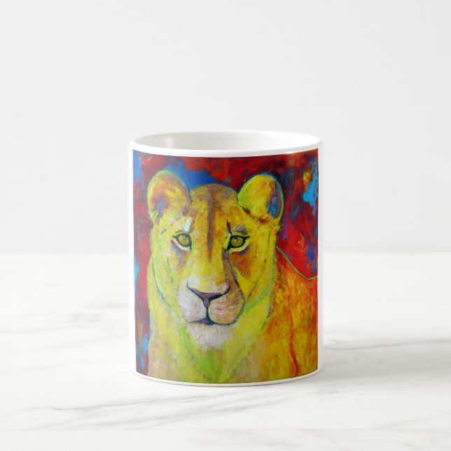 Lioness Coffee Mug (Center)