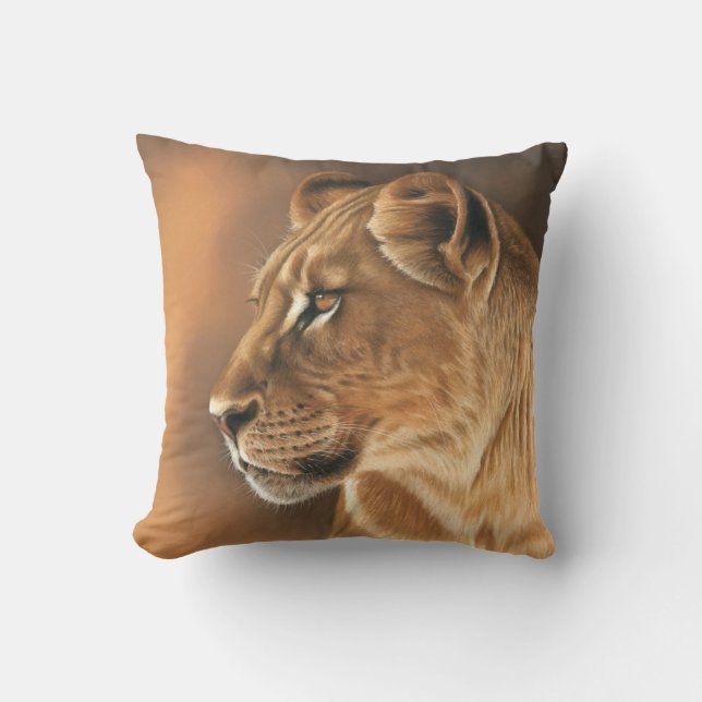 Lioness Cushion (Front)