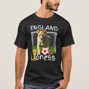 Lioness Girls Footballs Champions Coming Home eng T-Shirt