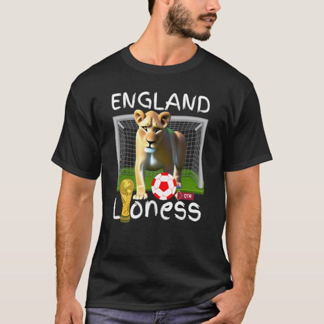 Lioness Girls  Footballs Champions Coming Home eng T-Shirt (Front)