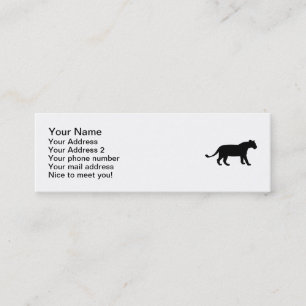 Lioness Mini Business Card
