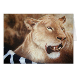 Lioness on her Kill