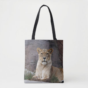 LIONESS RELAXING TOTE BAG