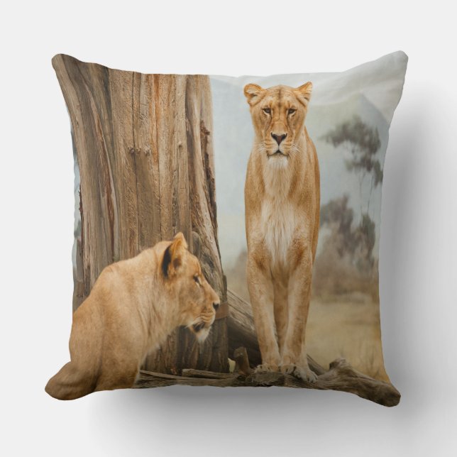 Lioness Rules Cushion (Front)