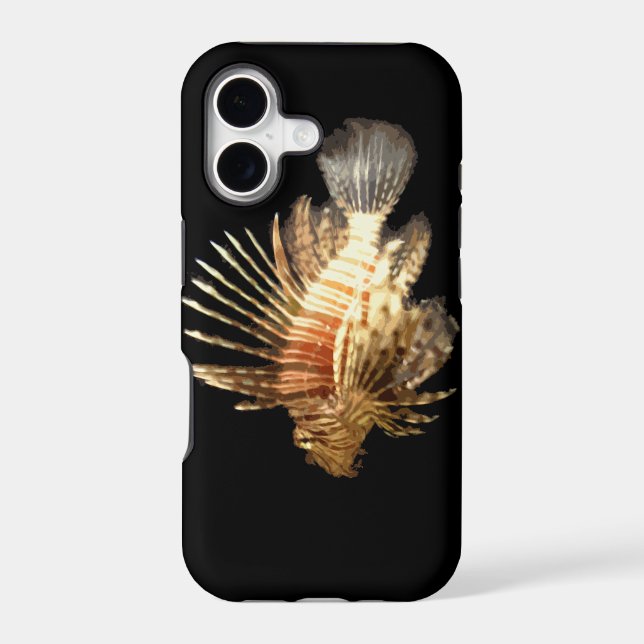 Lionfish against a Dark Background (Back)