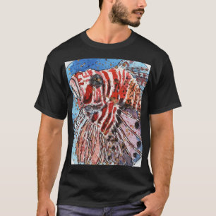 Lionfish black t shirt