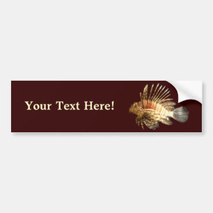 Lionfish Bumper Sticker