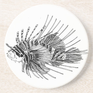 Lionfish coaster