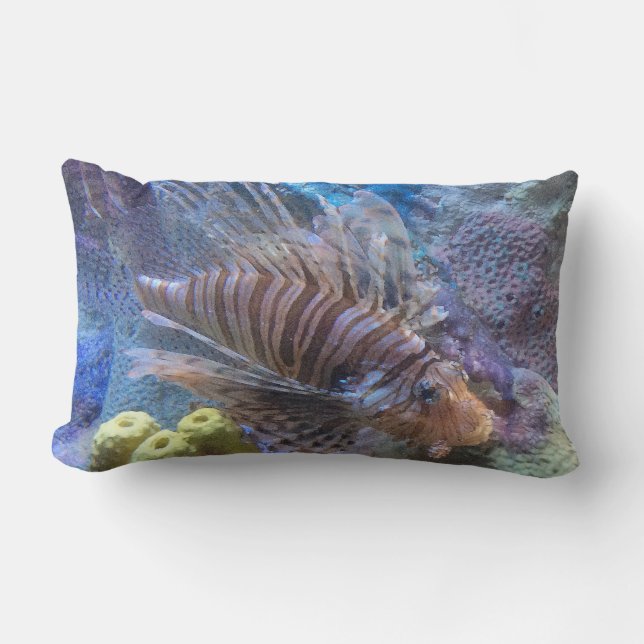 Lionfish Lumbar Cushion (Front)