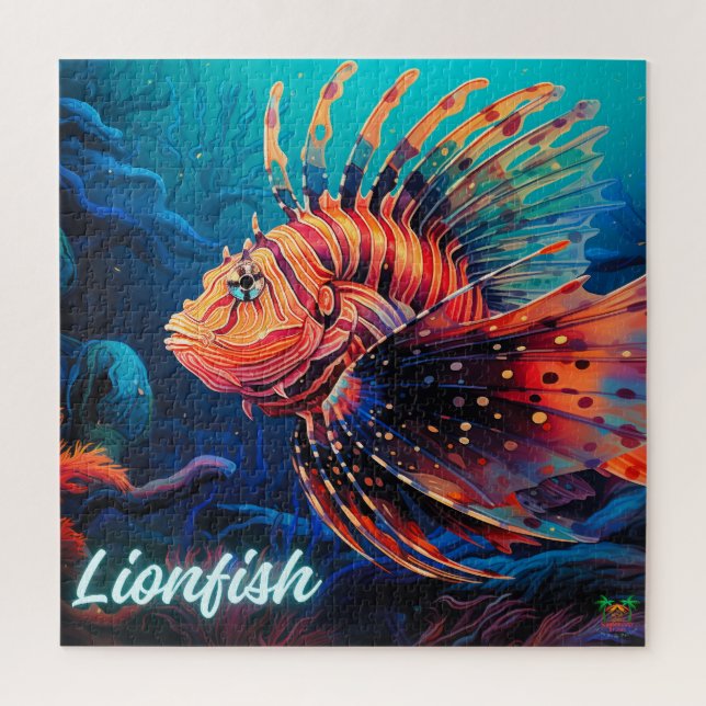 🐙 Lionfish Majesty🦁   Jigsaw Puzzle (Vertical)
