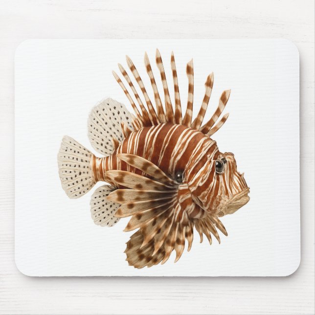 Lionfish Mouse Pad (Front)