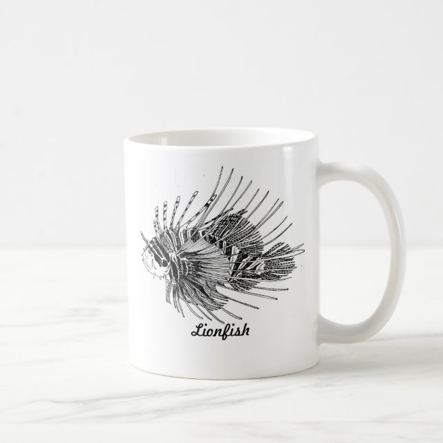 Lionfish mug (Right)