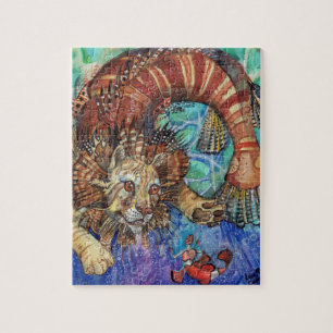Lionfish Tamer Jigsaw Puzzle