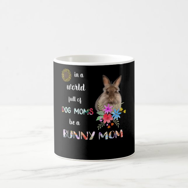 Lionhead Bunny Rabbit Mum Coffee Mug (Center)