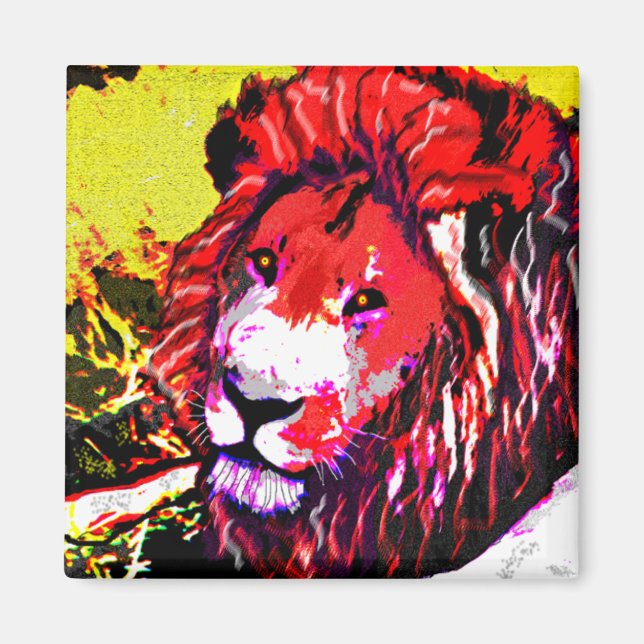 lionmagnet magnet (Front)