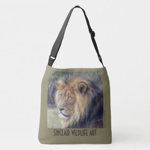 Lions Across Body 2-sided image bag