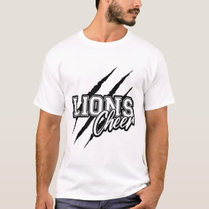 Lions Cheer Ck To School Cheerleading Team Spirit T-Shirt