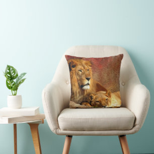 Lions Cushion