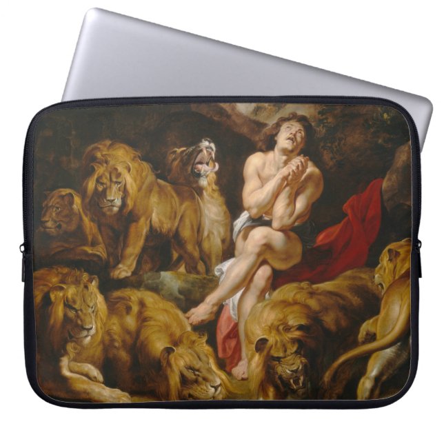 Lions’ Den laptop sleeve (Front)