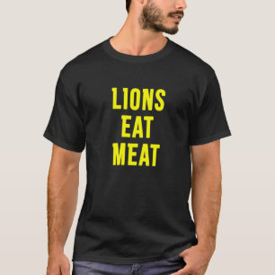 Lions Eat Meat Premium_2 T-Shirt