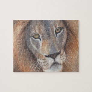 Lion's Eyes Jigsaw Puzzle