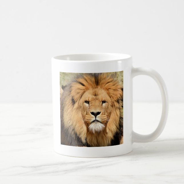 Lions Head Coffee Mug (Right)