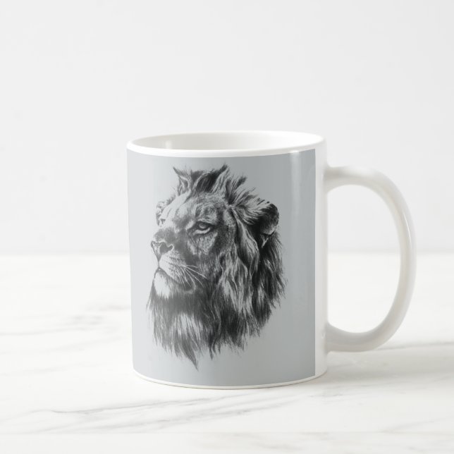 Lions Head Mug (Right)