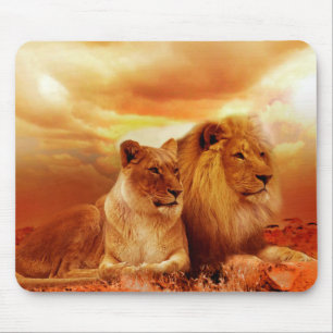 Lions Mouse Pad