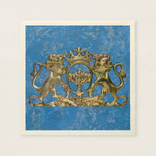 Lions of Judah Napkin